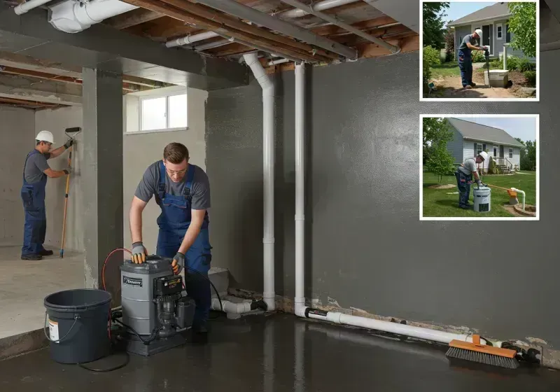 Basement Waterproofing and Flood Prevention process in Columbia, LA